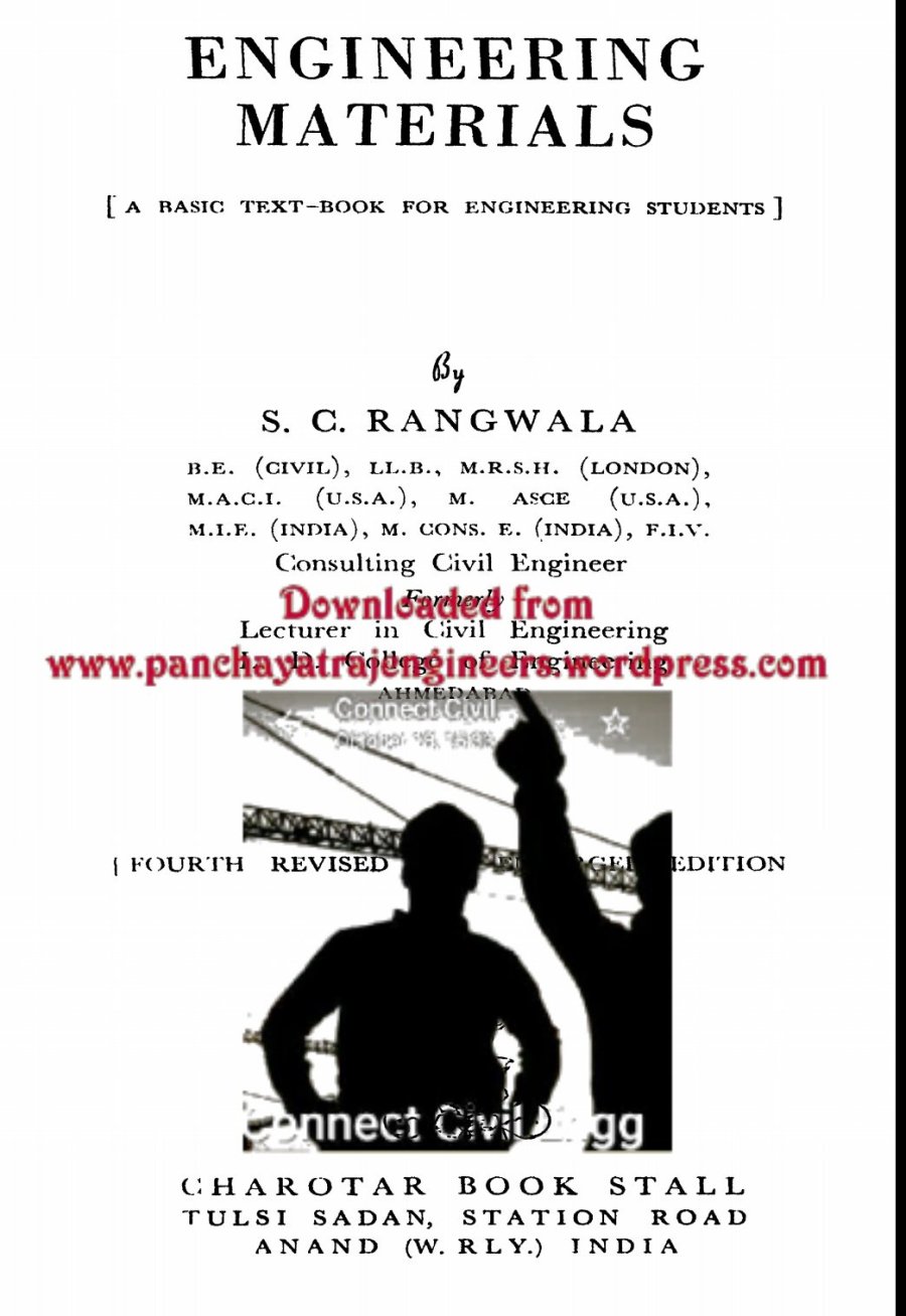 engineering materials by rangwala free pdf
